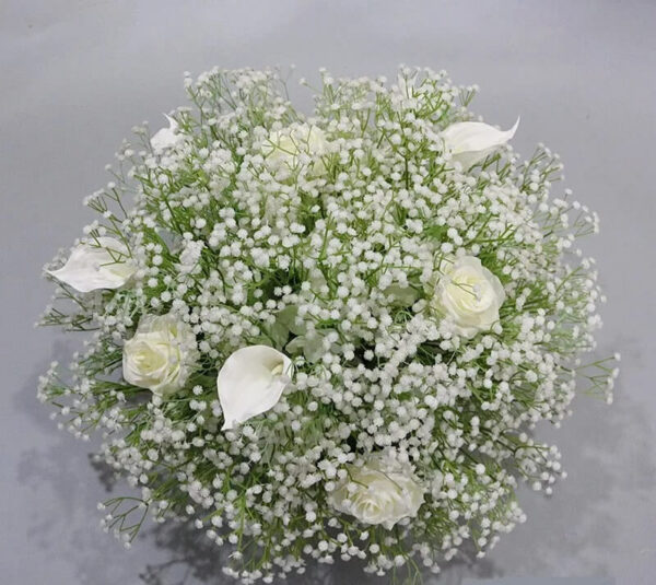 Boule de gypsophiles de 55 cm