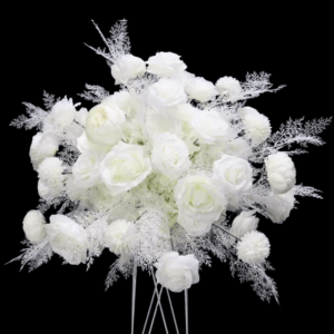 Boule de fleur blanche douceur