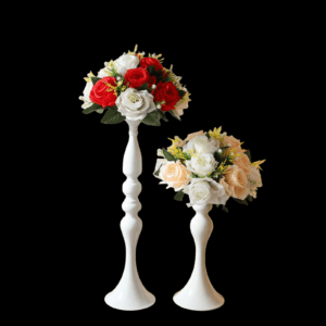 Centre de table blanc trompette Virginie