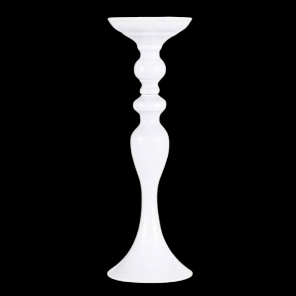 Centre de table blanc trompette Virginie – Image 2