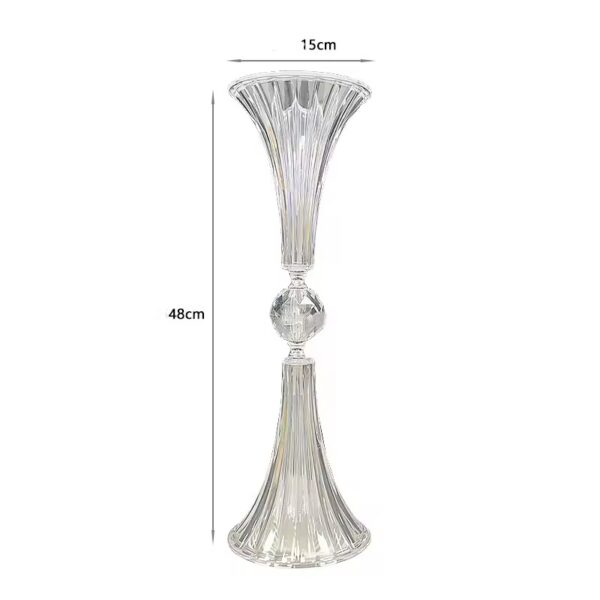 Centre de table clarinette transparente Venezia – Image 2
