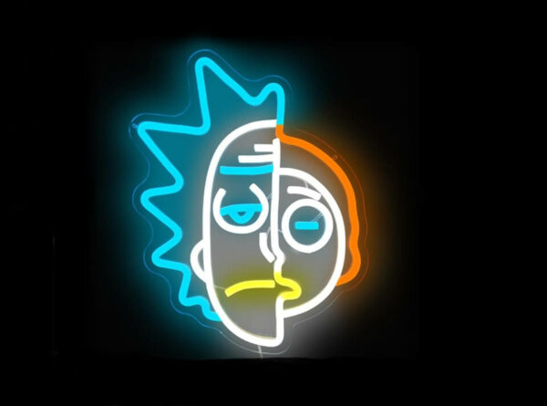 Néon Rick et Morty 1