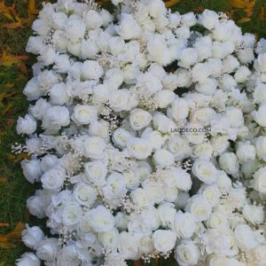 Guirlande de fleurs immaculée 1m/2m