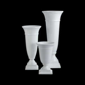 Vase blanc Antoinette H61