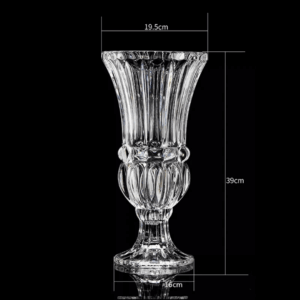 Vase centre de table verre Romy H39